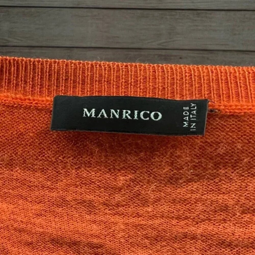 Orange 100% Cashmere Cardigan S - Picture 3 of 5